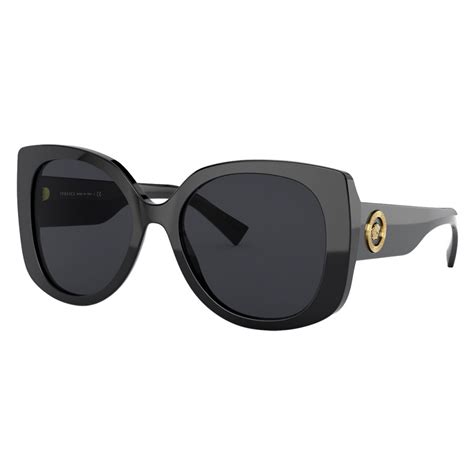 versace black silver vintage sunglasses|Versace black sunglasses women.